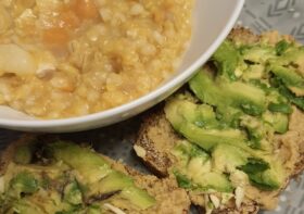 A Wonderful Warming Winter Soup Recipe With Avocado Toast